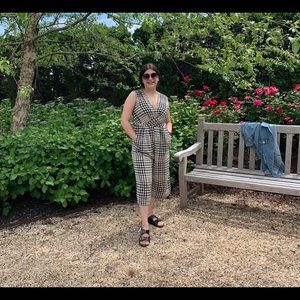 Urban Outfitters Jumper Pant Suit Checkered 8